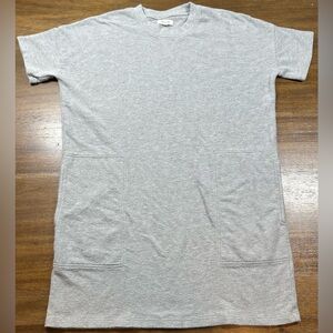 Madewell Women’s Size M Grey Short Box Dress